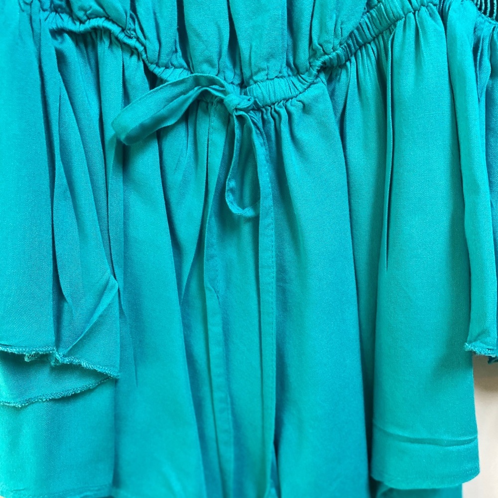Turquoise romper - Picture 3 of 3